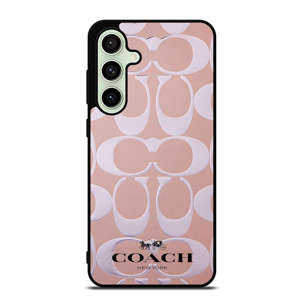 COACH NEW YORK PATTERN Samsung Galaxy S24 FE Case Cover
