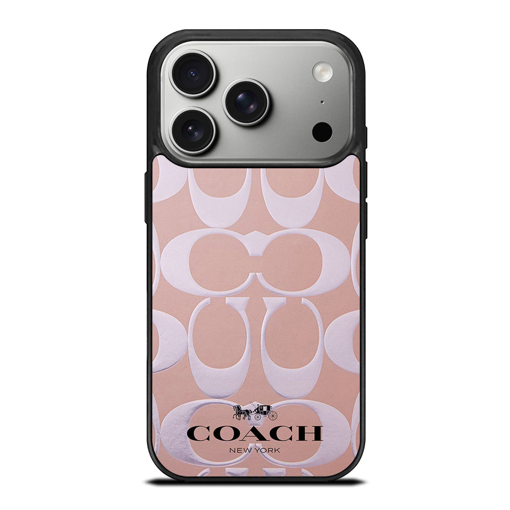COACH NEW YORK PATTERN iPhone 17 Pro Case Cover