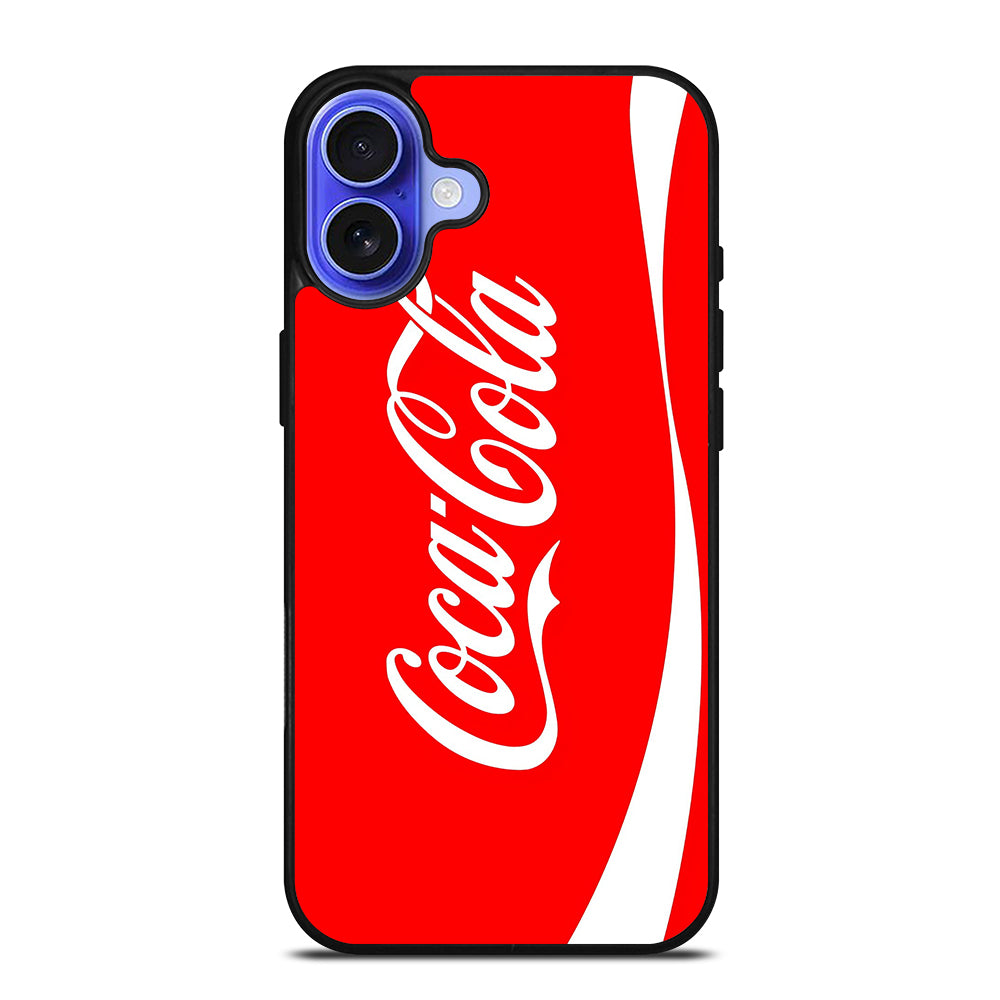 COCA COLA SOFT DRINK LOGO iPhone 16 Case Cover