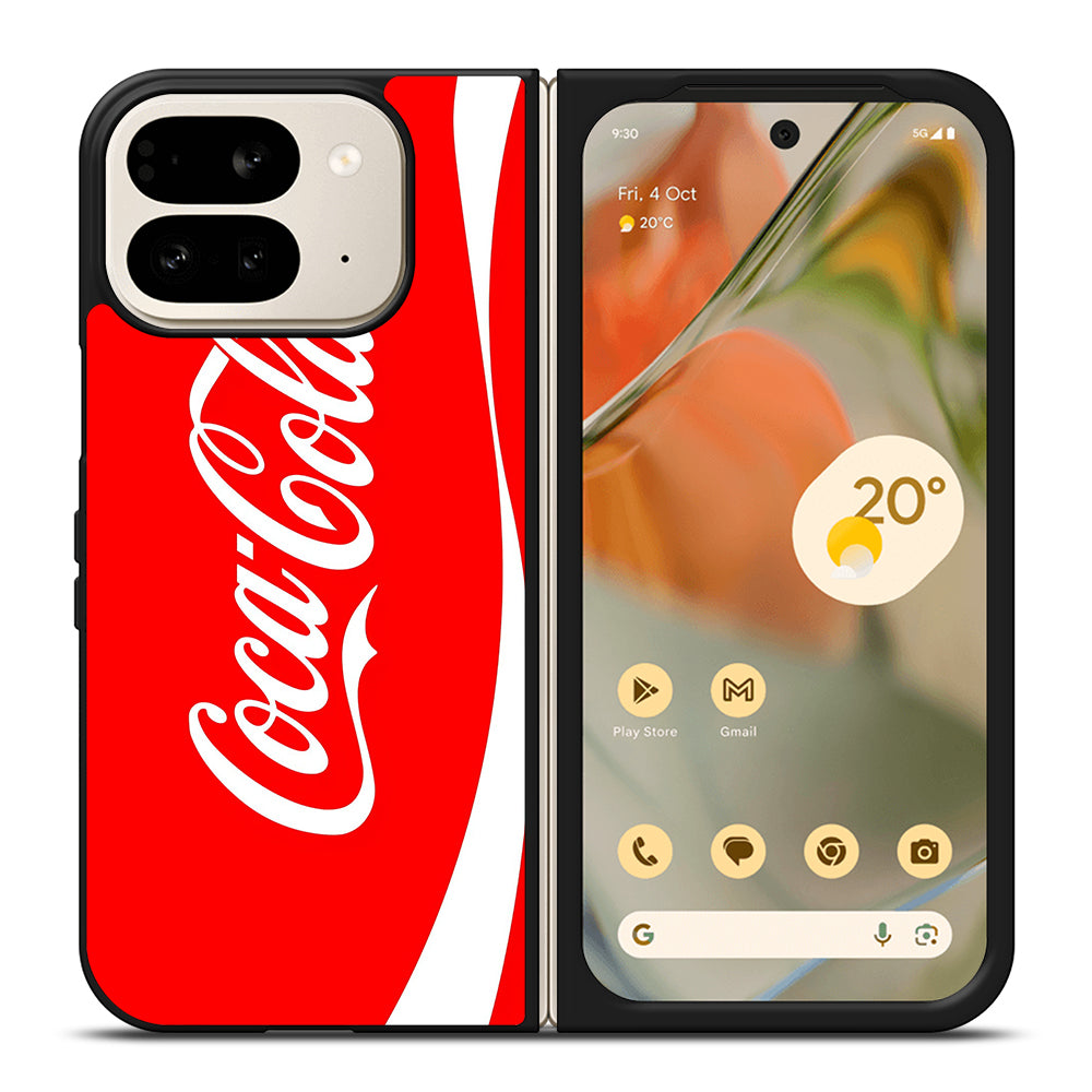 COCA COLA SOFT DRINK LOGO Google Pixel 9 Pro Fold Case Cover