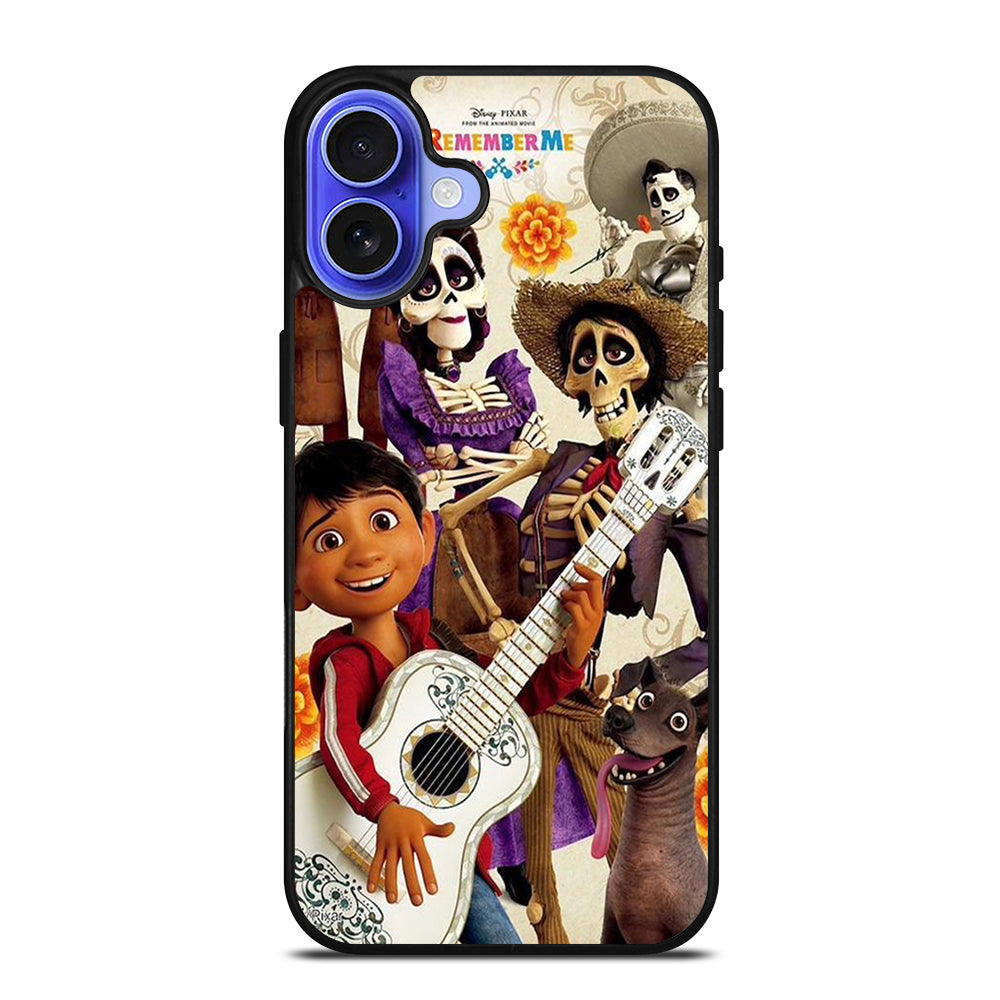 COCO GUITAR CARTOON iPhone 16 Case Cover