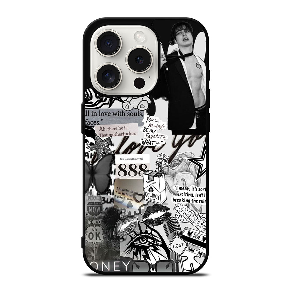 COLBY BROCK YOUTUBER COLLAGE 1 iPhone 15 Pro Case Cover