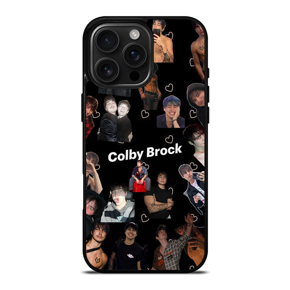 COLBY BROCK YOUTUBER COLLAGE 2 iPhone 16 Pro Max Case Cover