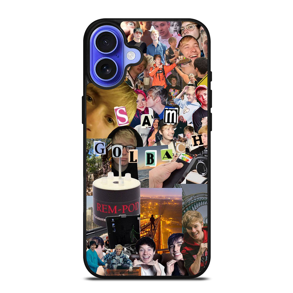COLBY BROCK YOUTUBER COLLAGE 3 iPhone 16 Case Cover