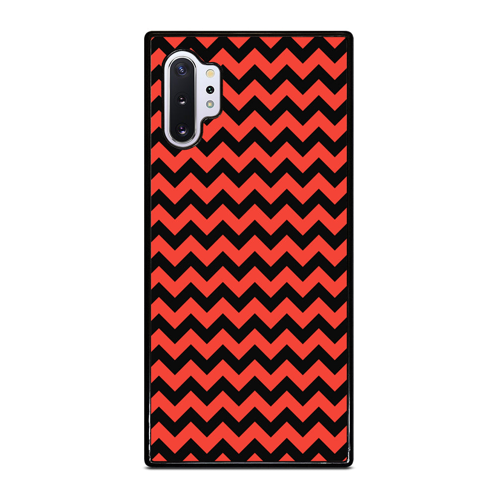 COLORBLOCK DARK RED CHEVRON 2 Samsung Galaxy Note 10 Plus Case Cover