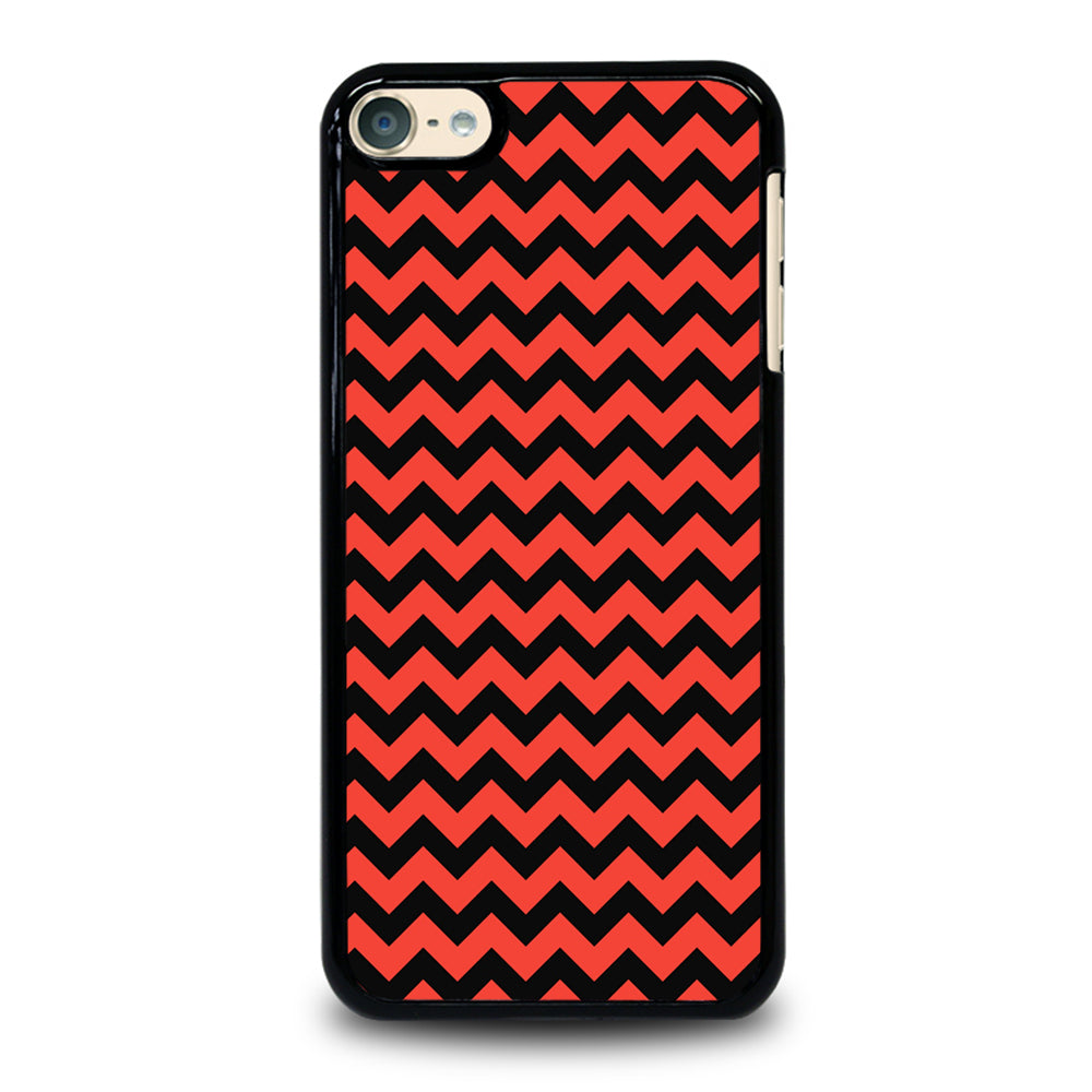 COLORBLOCK DARK RED CHEVRON 2 iPod Touch 6 Case Cover