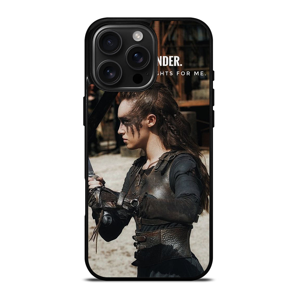 COMMANDER LEXA QUOTE 3 iPhone 16 Pro Max Case Cover