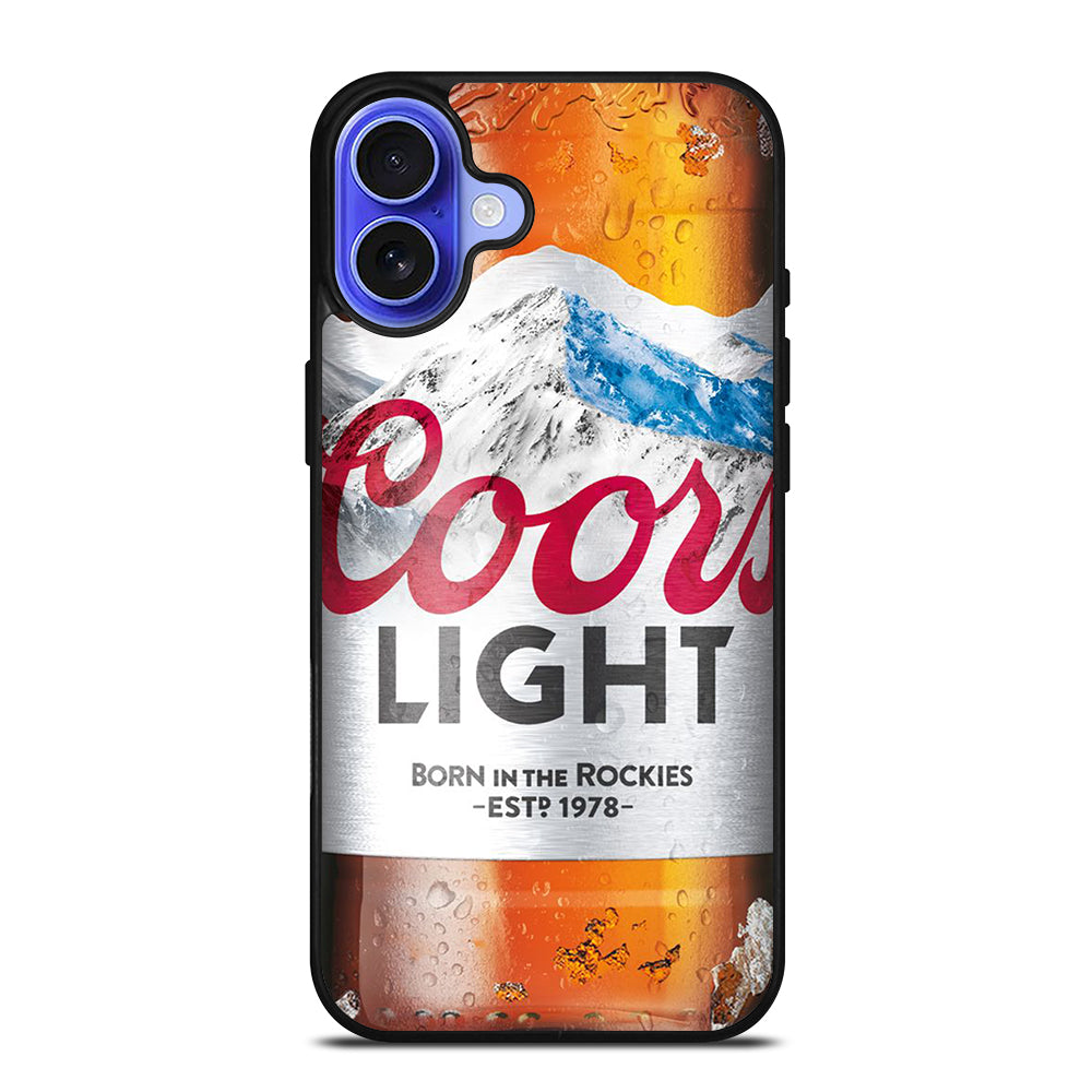 COORS LIGHT BEER BOTTLE 3 iPhone 16 Case Cover