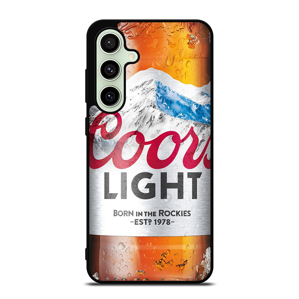 COORS LIGHT BEER BOTTLE 3 Samsung Galaxy S24 FE Case Cover