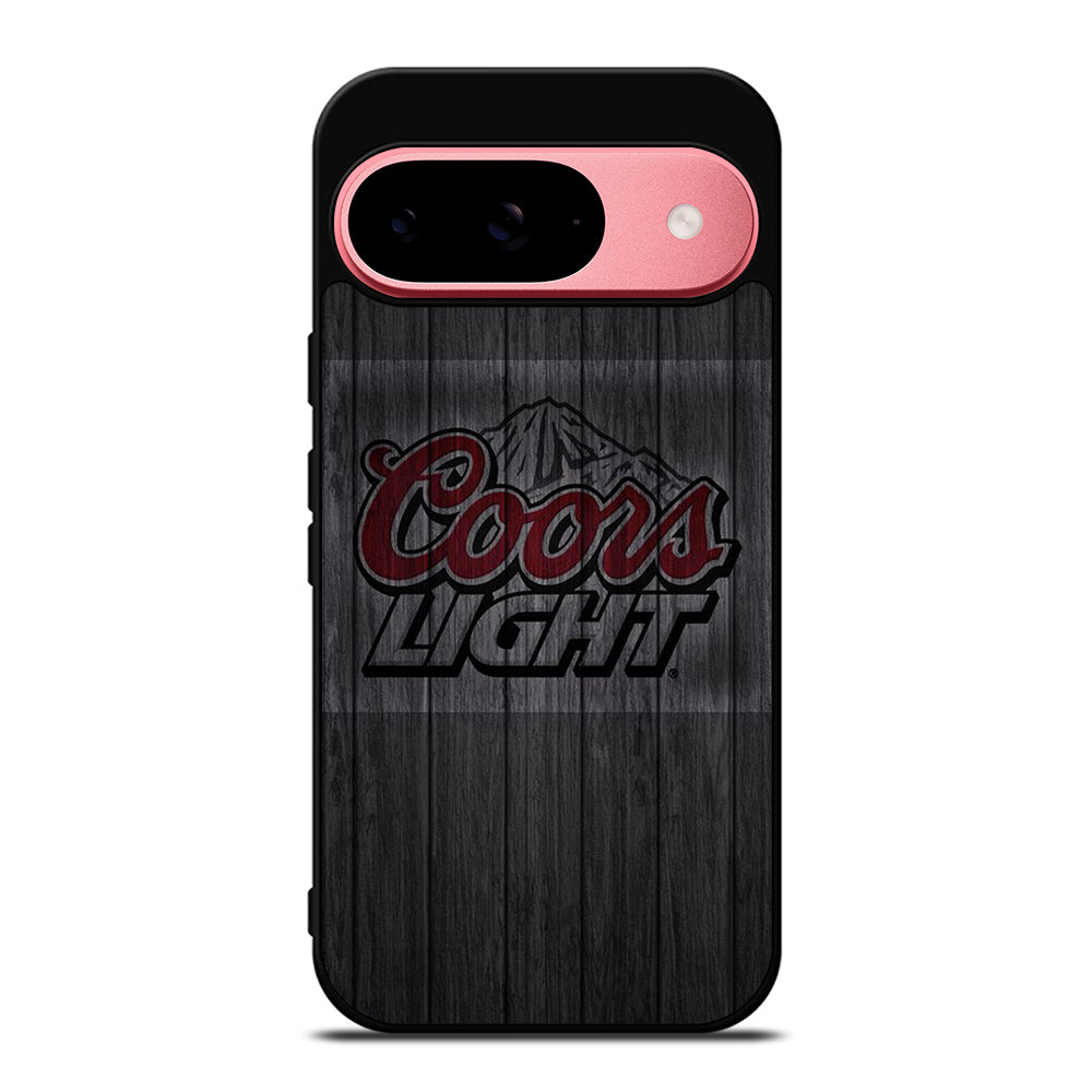 COORS LIGHT BEER WOODEN LOGO Google Pixel 9 Case Cover