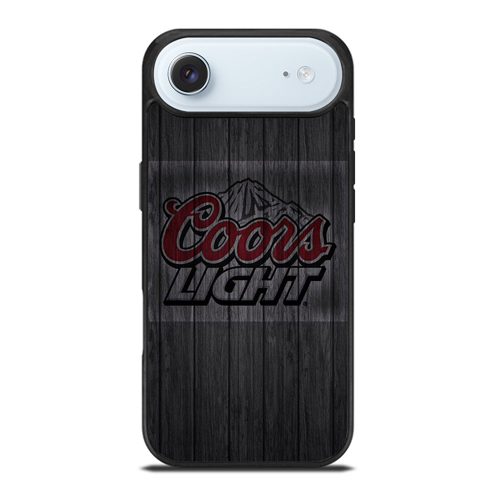 COORS LIGHT BEER WOODEN LOGO iPhone Air Case Cover