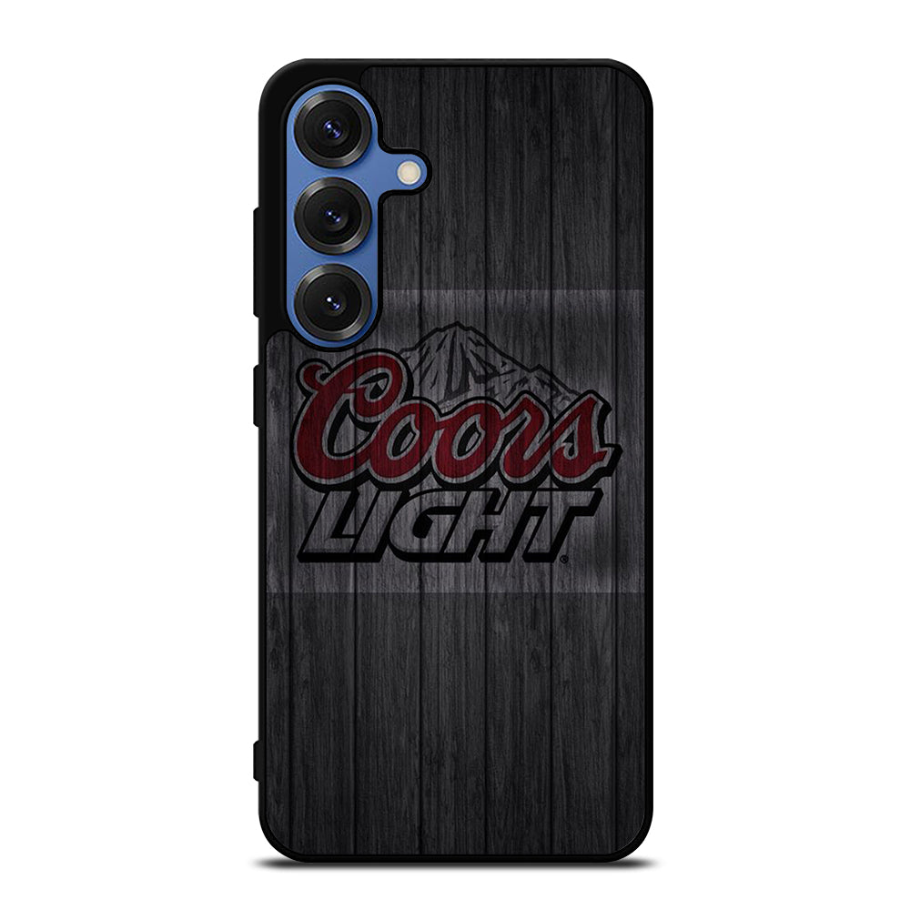 COORS LIGHT BEER WOODEN LOGO Samsung Galaxy S26 Case Cover