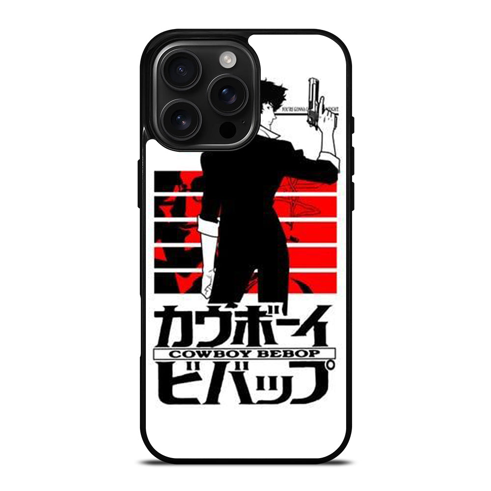 COWBOY BEBOP SPIKE SPIEGEL AMIME 3 iPhone 16 Pro Max Case Cover