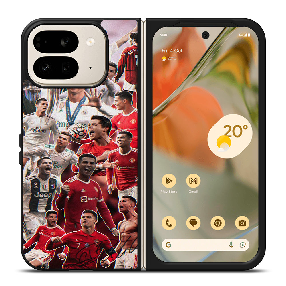CRISTIANO RONALDO COLLAGE Google Pixel 9 Pro Fold Case Cover