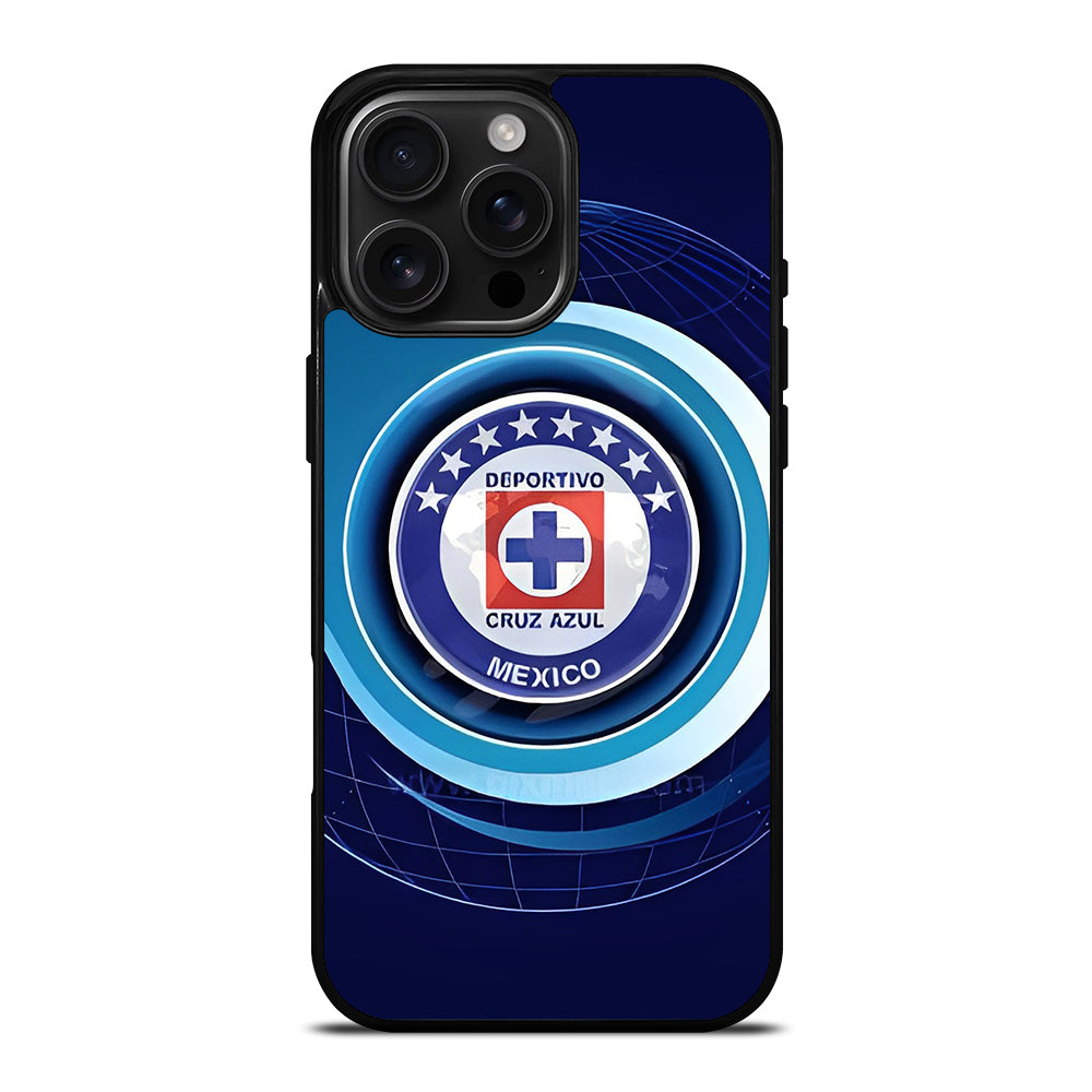 CRUZ AZUL DEPORTIVO FOOTBALL LOGO 4 iPhone 16 Pro Max Case Cover