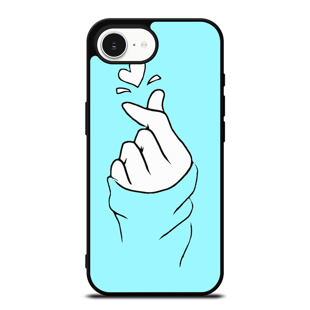 CUTE HEART FINGER 2 iPhone 16e Case Cover