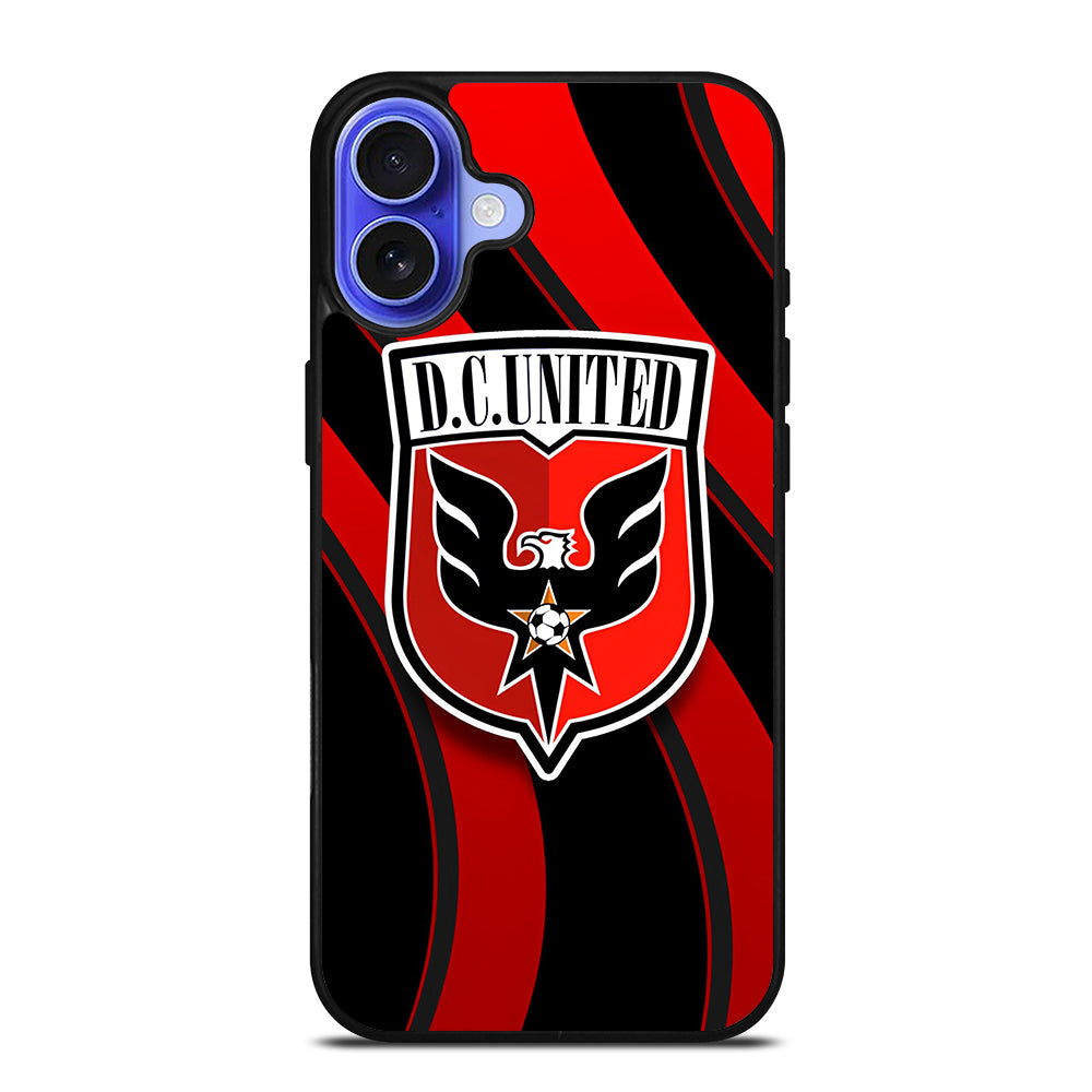 D.C. UNITED LOGO 3 iPhone 16 Case Cover