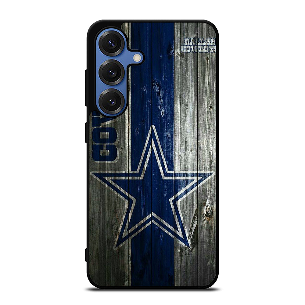 DALLAS COWBOYS WOODEN LOGO Samsung Galaxy S25 Case Cover