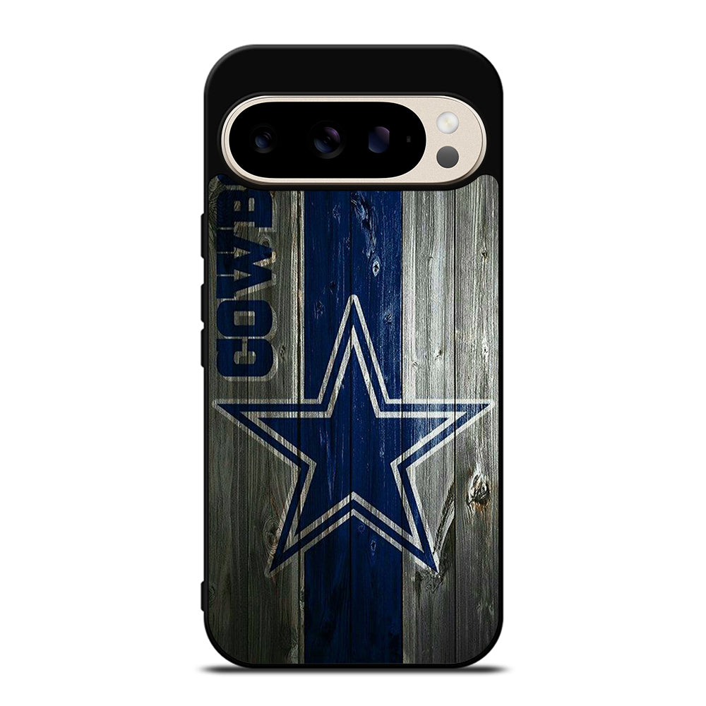 DALLAS COWBOYS WOODEN LOGO Google Pixel 9 Pro Case Cover