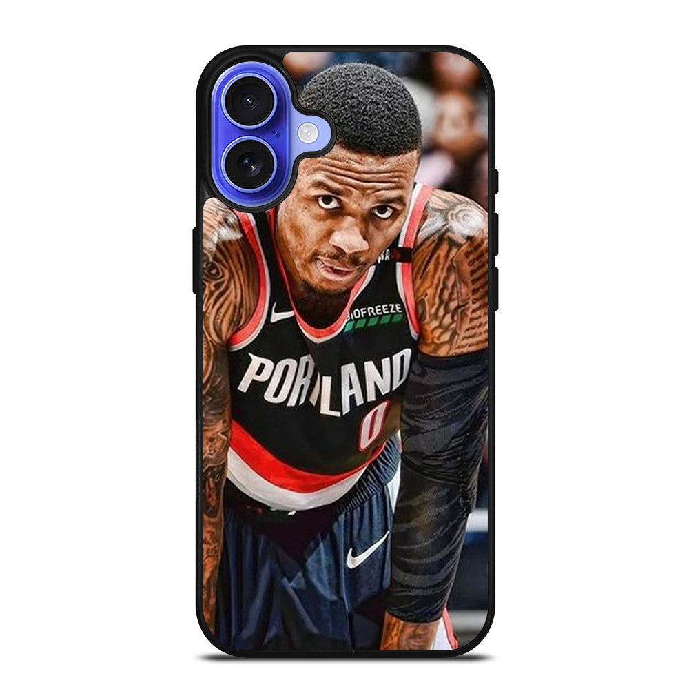 DAMIAN LILLARD TRAIL BLAZERS NBA BASKETBALL iPhone 16 Case Cover