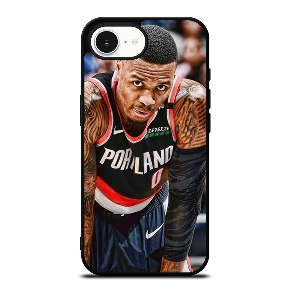 DAMIAN LILLARD TRAIL BLAZERS NBA BASKETBALL iPhone 16e Case Cover