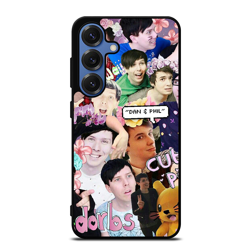 DAN AND PHIL COLLAGE 4 Samsung Galaxy S26 Case Cover
