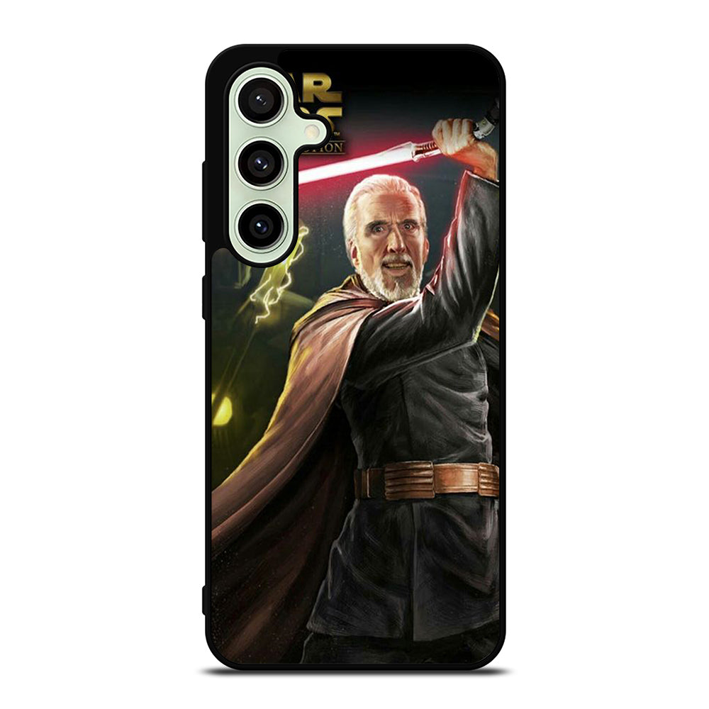 DARTH TYRANUS COUNT DOOKU STAR WARS 3 Samsung Galaxy S24 FE Case Cover