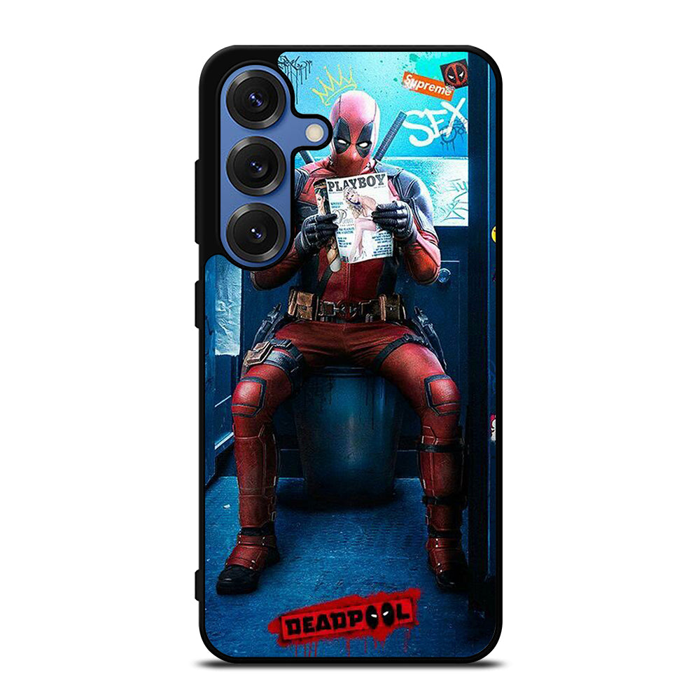 DEADPOOL FUNNY HERO Samsung Galaxy S25 Case Cover