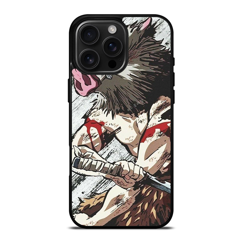 DEMON SLAYER HASHIBIRA INOSUKE ANIME iPhone 16 Pro Max Case Cover