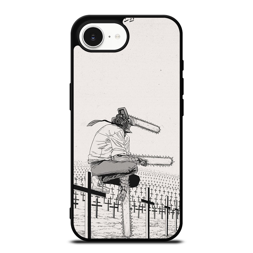 DENJI CHAINSAW MANGA iPhone 16e Case Cover