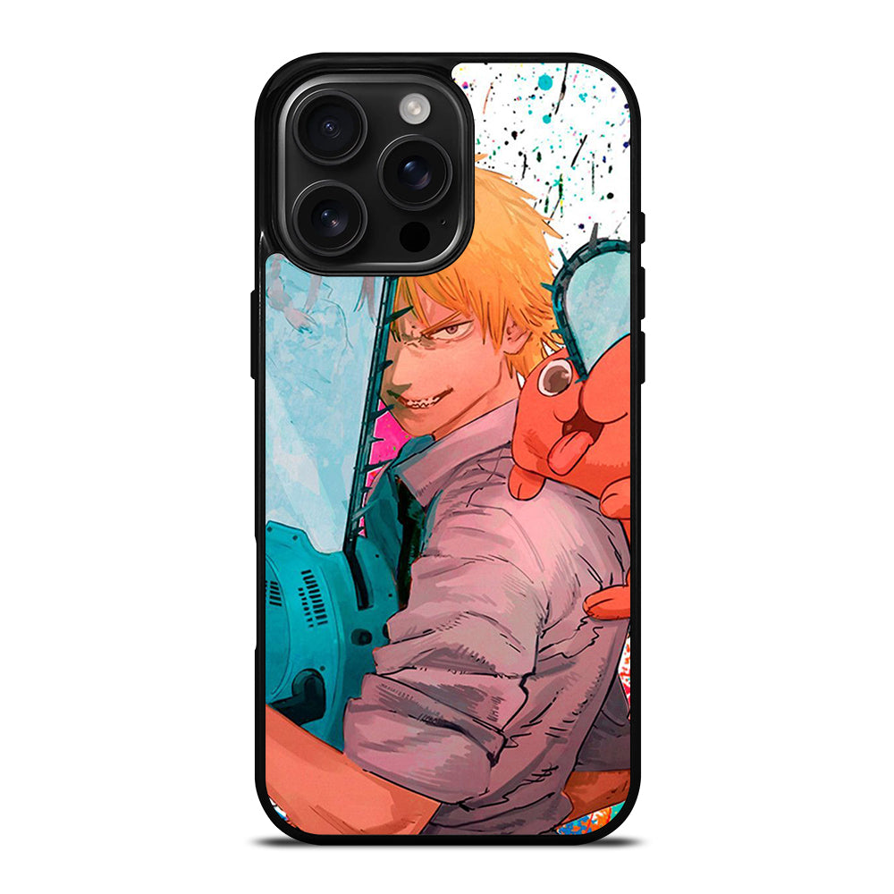 DENJI CHAINSAW MAN ART iPhone 16 Pro Max Case Cover