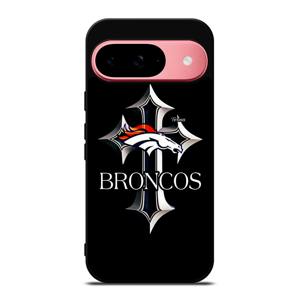 DENVER BRONCOS LOGO NFL Google Pixel 9 Case Cover