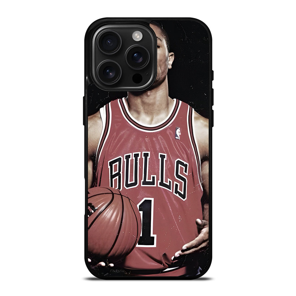 DERRICK ROSE BASKETBALL NBA iPhone 16 Pro Max Case Cover