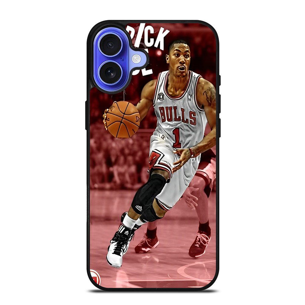 DERRICK ROSE NBA iPhone 16 Case Cover