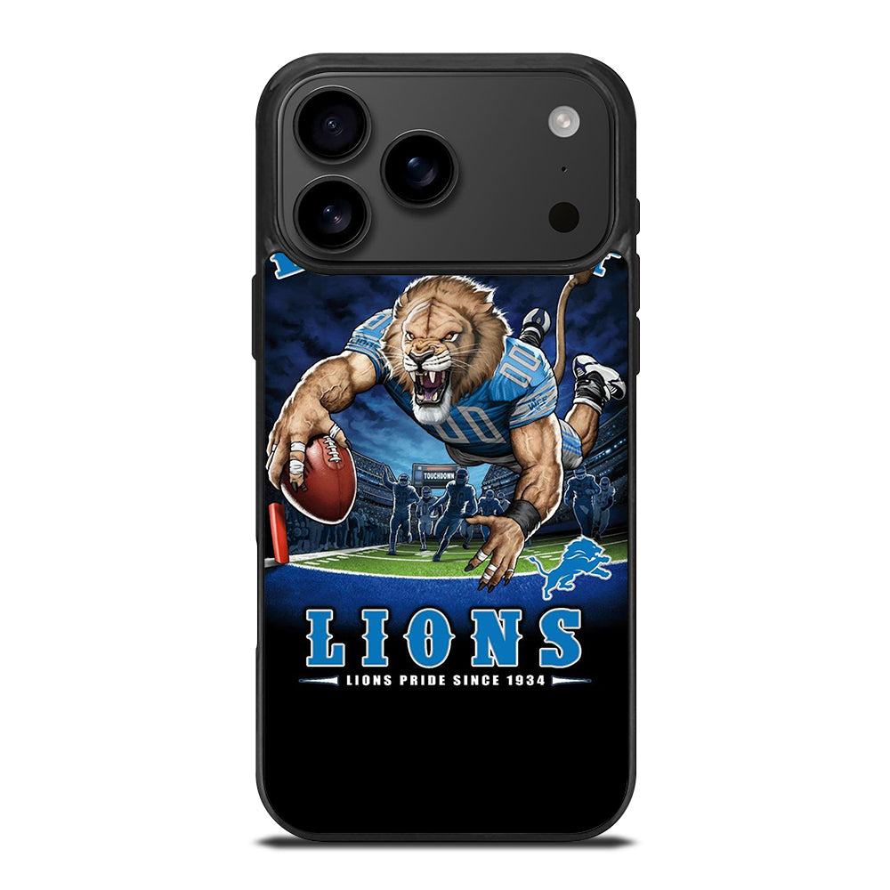 DETROIT LIONS MASCOT iPhone 17 Pro Max Case Cover