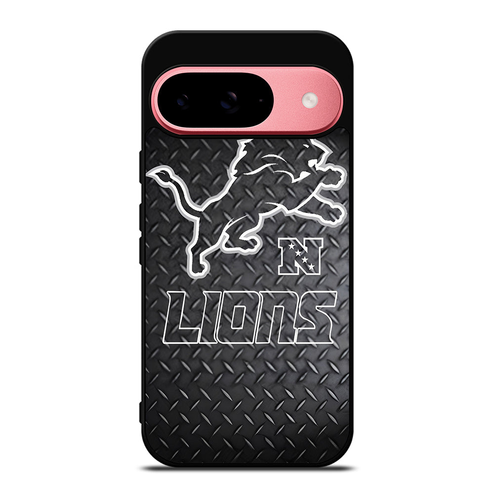 DETROIT LIONS METAL SYMBOL Google Pixel 9 Case Cover