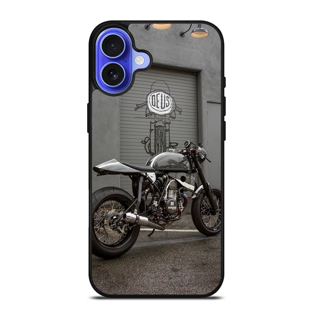 DEUS CUSTOM MOTORCYCLES 2 iPhone 16 Case Cover