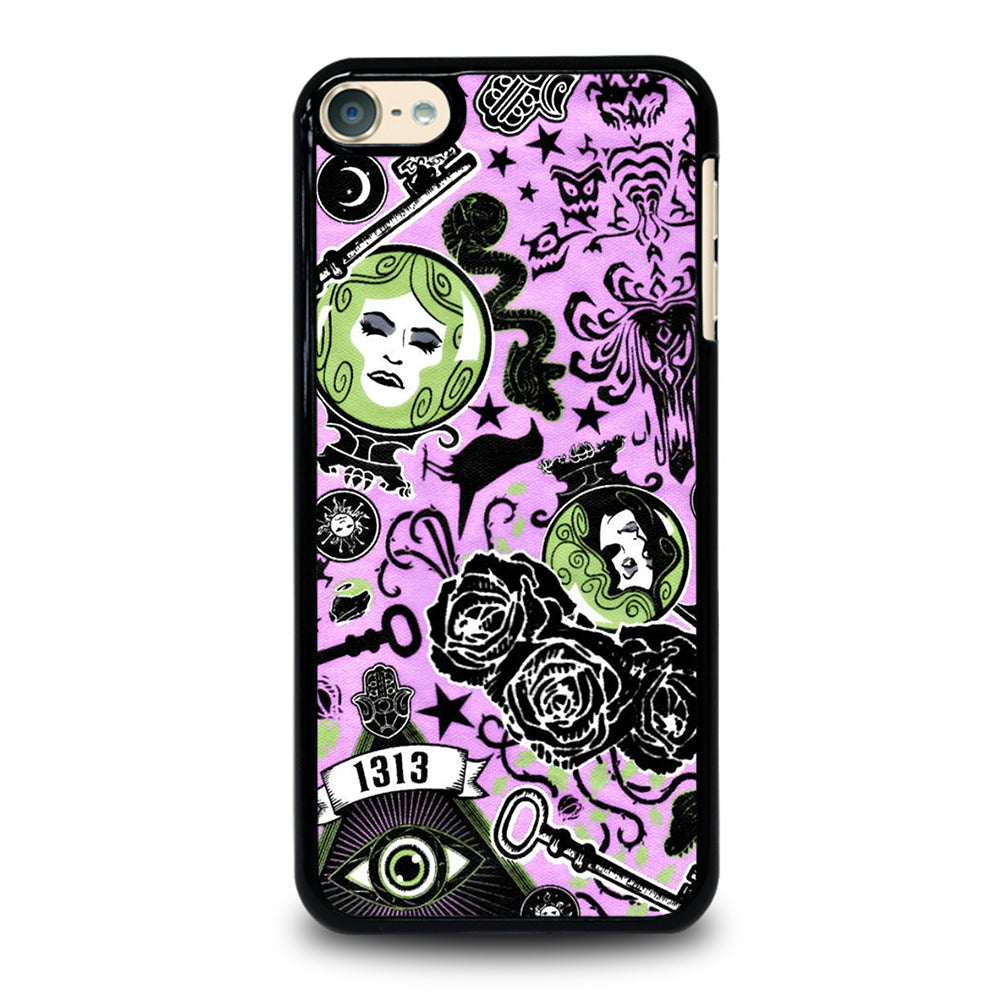 DISNEY HAUNTED MANSION PATTERN ART 2 iPod Touch 6 Case Cover