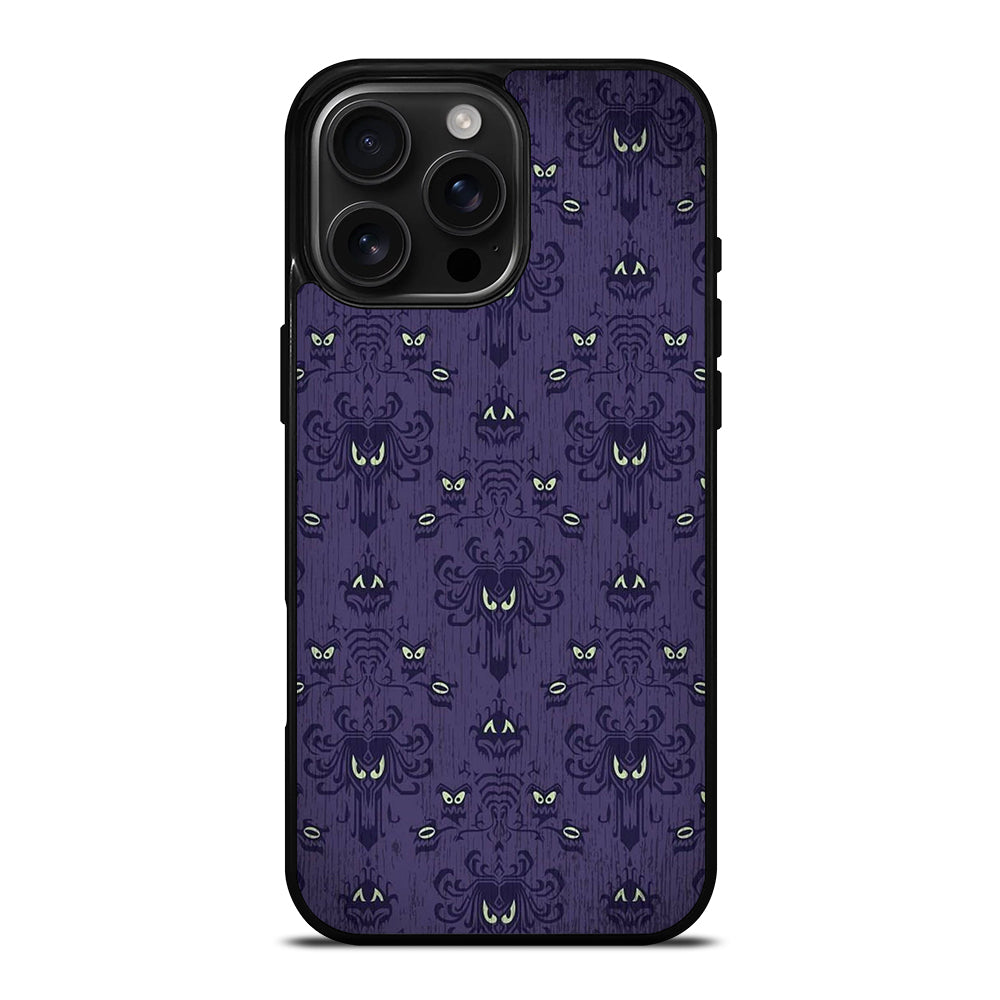 DISNEY HAUNTED MANSION PATTERN ART iPhone 16 Pro Max Case Cover