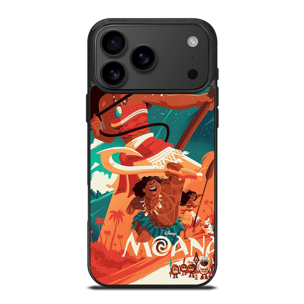 DISNEY MOANA CARTOON 3 iPhone 17 Pro Max Case Cover
