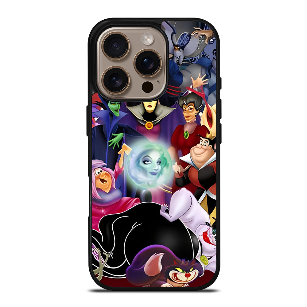 DISNEY PRINCESS VILLAINS 3 iPhone 16 Pro Case Cover
