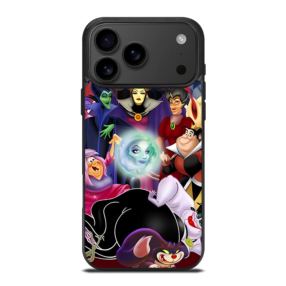 DISNEY PRINCESS VILLAINS 3 iPhone 17 Pro Max Case Cover