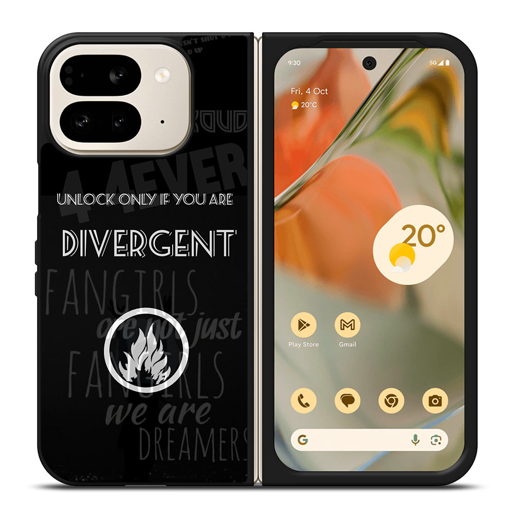 DIVERGENT QUOTE 2 Google Pixel 9 Pro Fold Case Cover