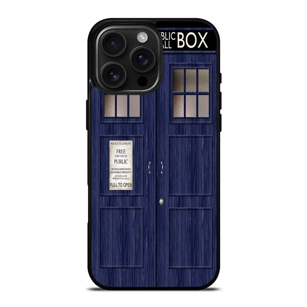 DOCTOR WHO TARDIS 3 iPhone 16 Pro Max Case Cover