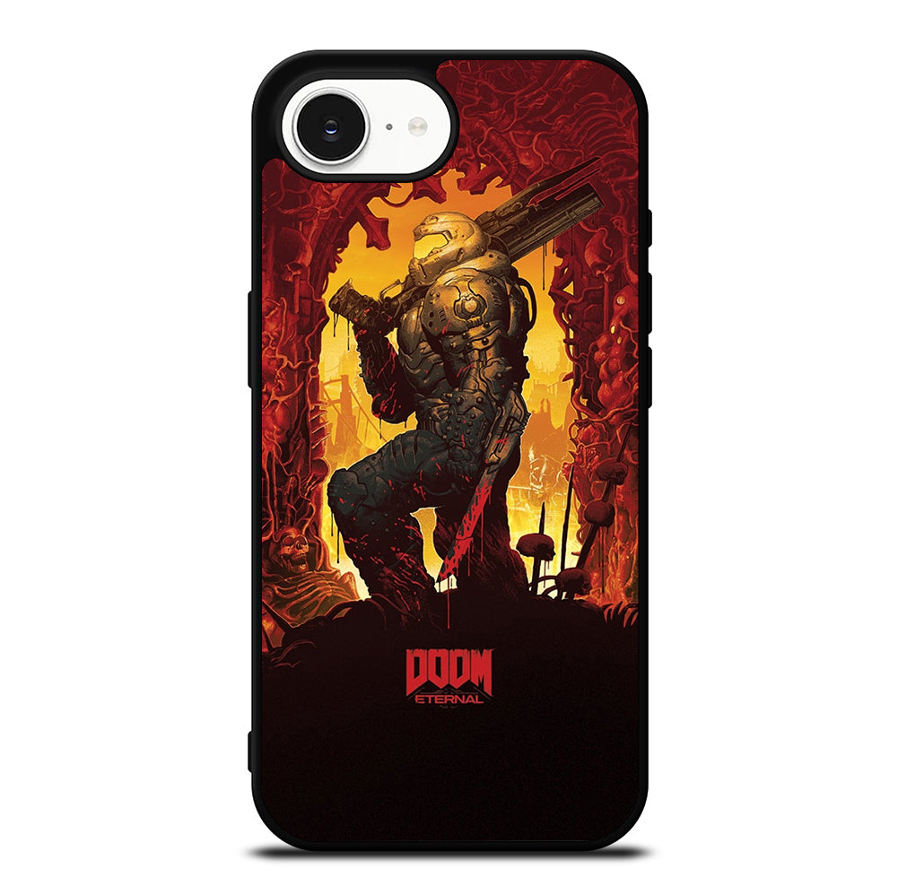DOOM ETERNAL GAMES LOGO iPhone 16e Case Cover