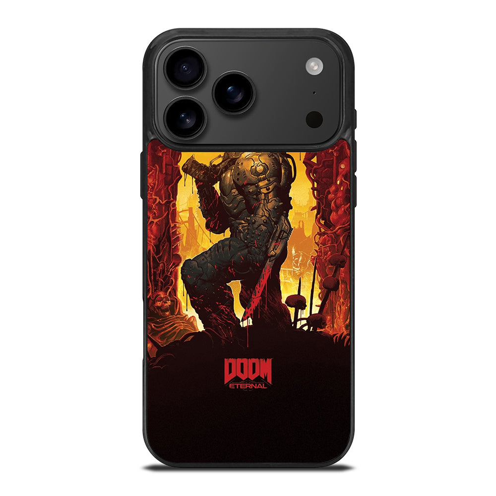 DOOM ETERNAL GAMES LOGO iPhone 17 Pro Max Case Cover