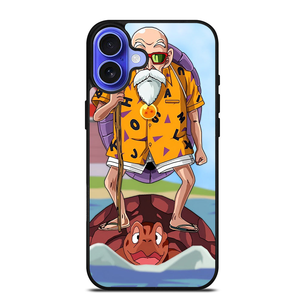 DRAGON BALL MASTER ROSHI ANIME SERIES iPhone 16 Case Cover