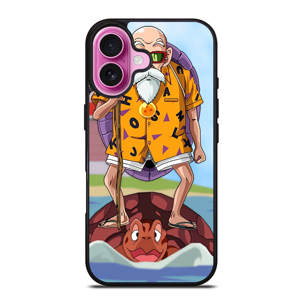 DRAGON BALL MASTER ROSHI ANIME SERIES iPhone 16 Plus Case Cover