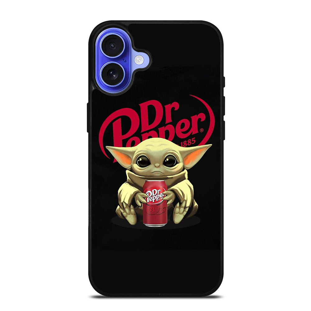 DR PEPPER BABY YODA iPhone 16 Case Cover