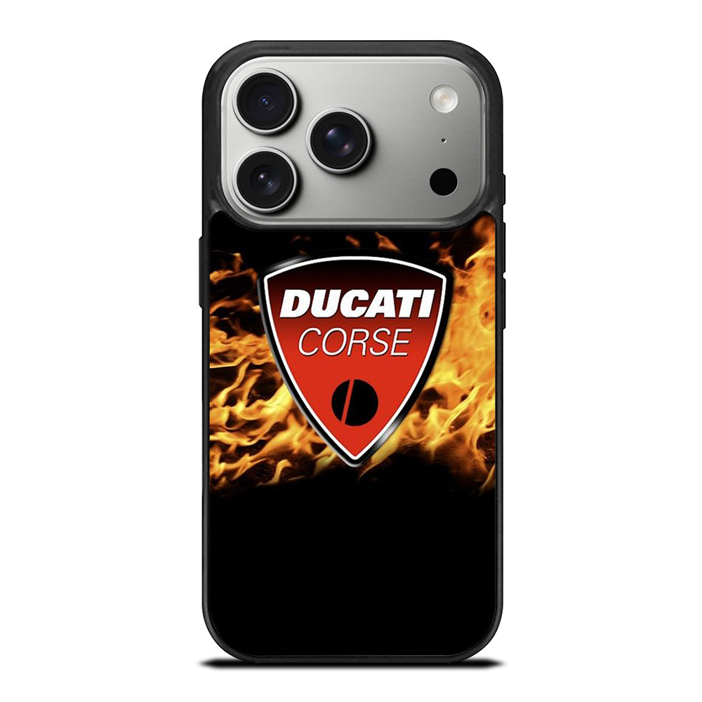 DUCATI FLAME LOGO iPhone 17 Pro Case Cover